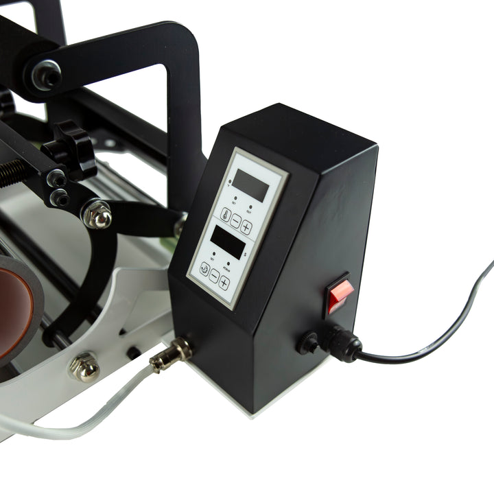 Tumbler Heat Press Machine W/ 2 Free Sublimation Skinny Tumblers & More Bundle