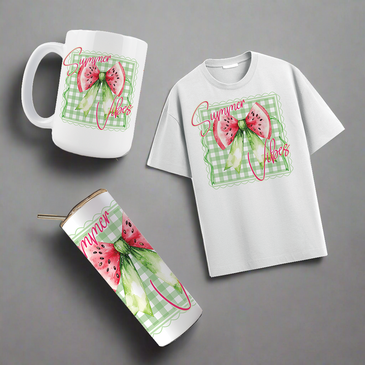 Multi Product Use - Digital Sublimation Designs - Summer Vibes — Watermelon Vibes