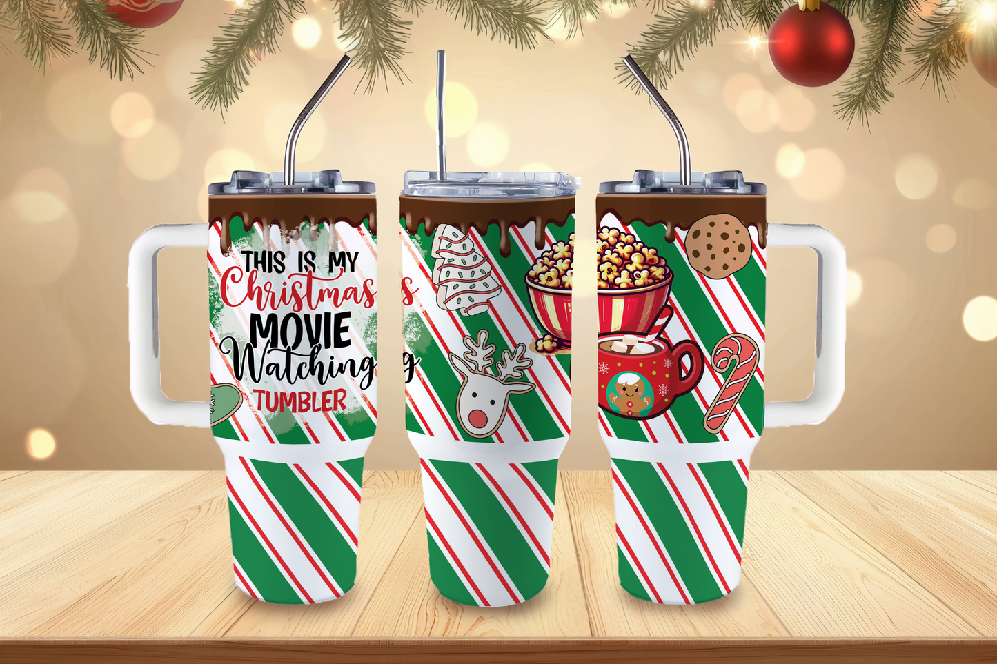 DIGITAL SUBLIMATION DESIGNS - HOLIDAY 2025 TUMBLER WRAPS