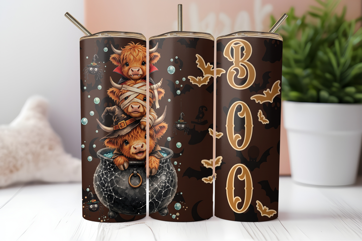 Assorted Ready to Press Sublimation Tumbler Prints (12 Pack) - Halloween 3