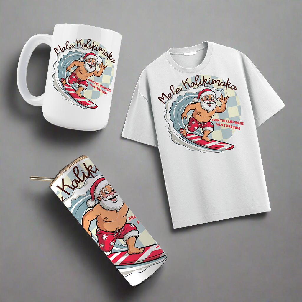 MULTI PRODUCT USE - DIGITAL SUBLIMATION DESIGNS - MERRY CHRISTMAS