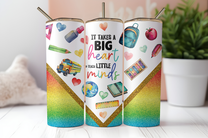 Digital Sublimation Designs - Back to School Teachers — 40oz Big Swig — You Light the Way