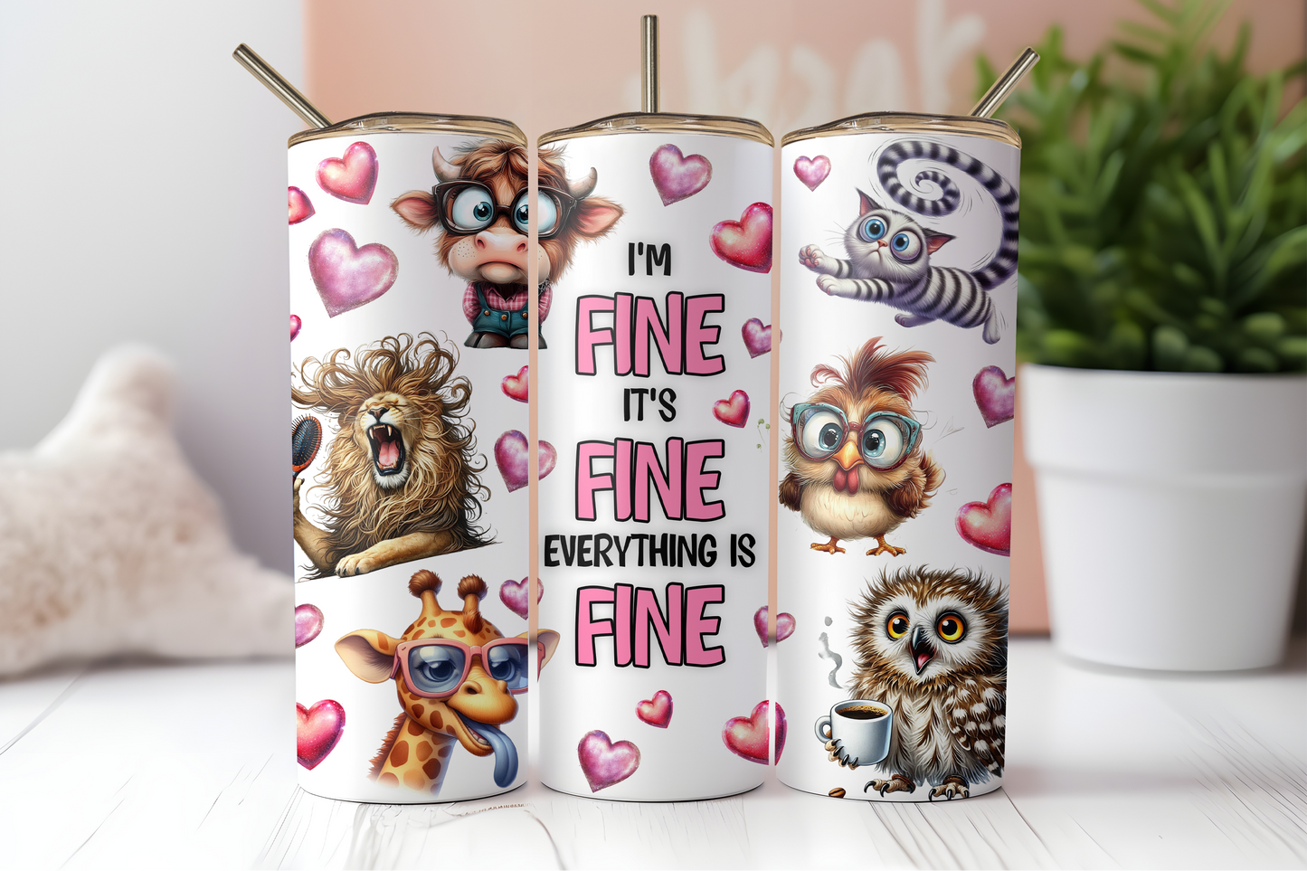 DIGITAL SUBLIMATION DESIGNS - COLLECTION B TUMBLER WRAPS