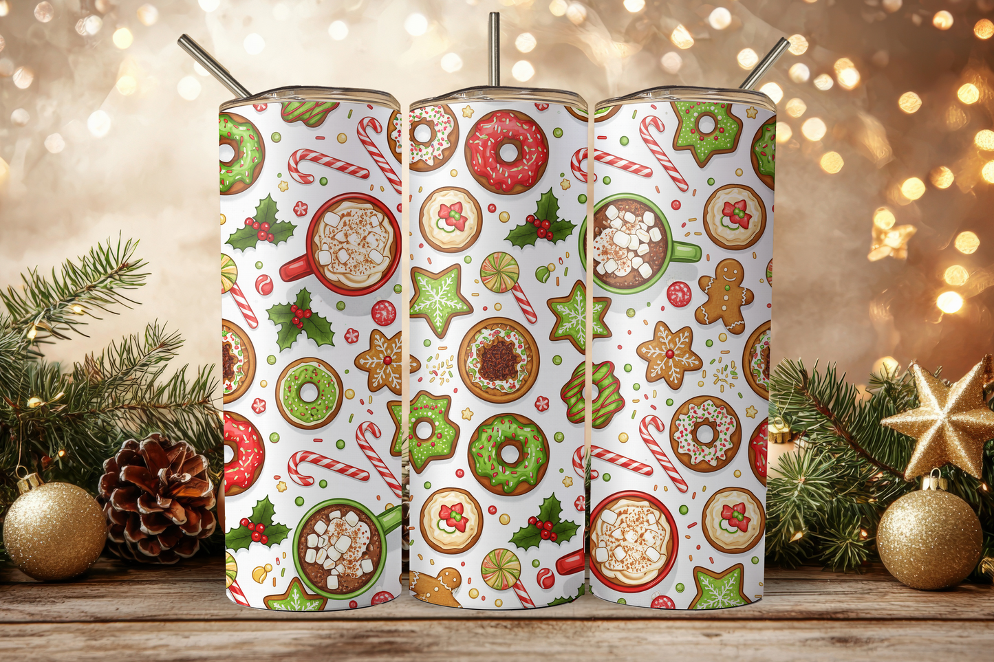 DIGITAL SUBLIMATION DESIGNS - HOLIDAY 2025 TUMBLER WRAPS