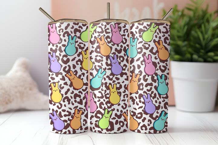Digital Sublimation Designs - Easter — 20oz Skinny — Wild Peeps Party 2