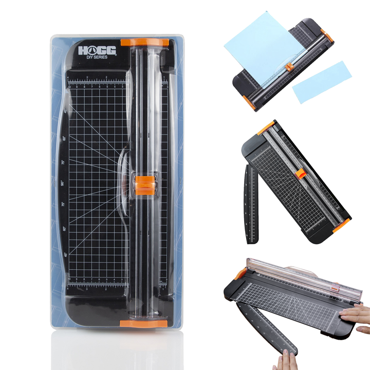 Black Sliding Paper Cutter - tumbler crafting tool for tumbler makers and sublimation businesses