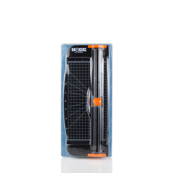 Black Sliding Paper Cutter - front view | tumbler crafting tool