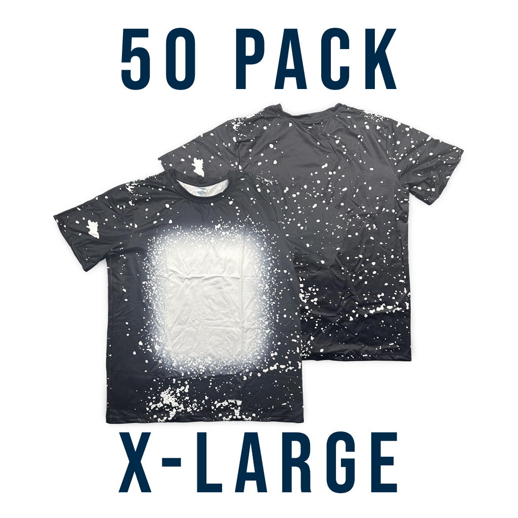 Sublimatable Bleached T-Shirts — Bulk Lot of 50 – The Stainless Depot