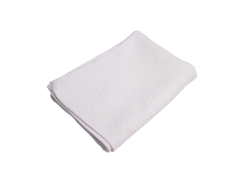 LARGE SUBLIMATABLE WAFFLE WEAVE TOWEL - 4 PACK