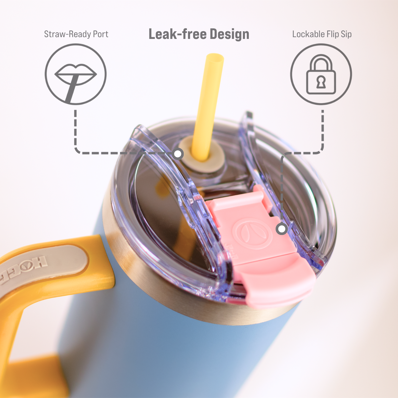 40oz POWDER COATED BIG SWIG TUMBLER