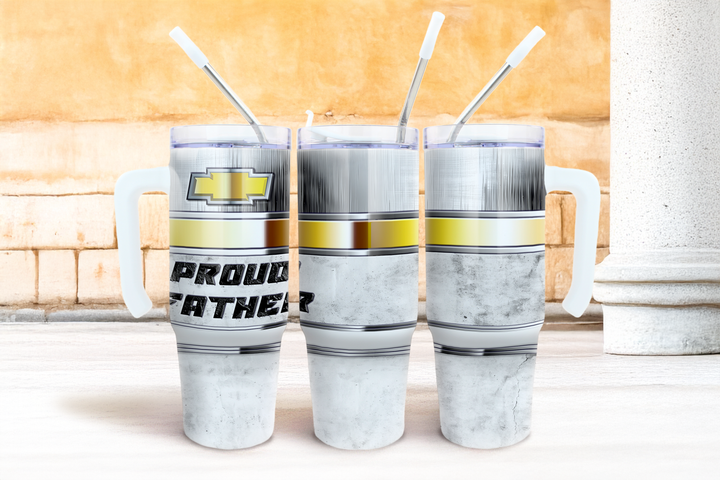 Digital Sublimation Designs - Father's Day 2025 Tumbler Wraps — 20oz Skinny — #1 Pops