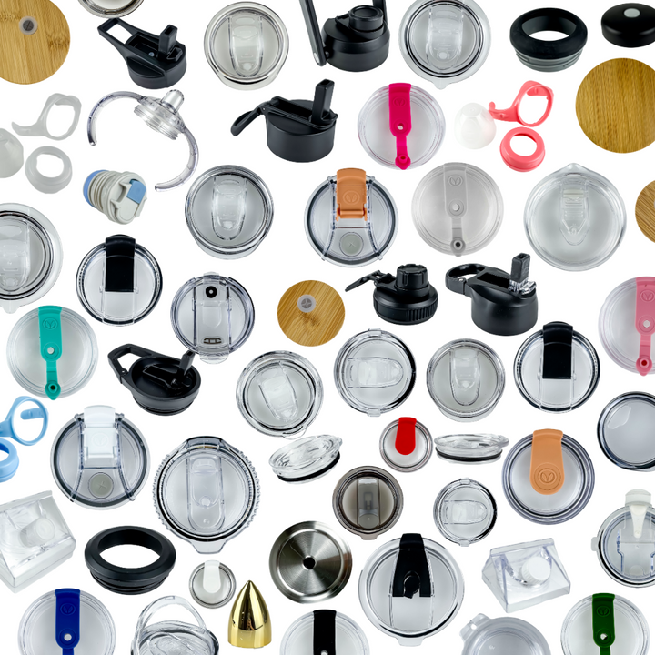 Various Replacement Lids 2 - replacement tumbler lid for HOGG tumbler customization and replacement