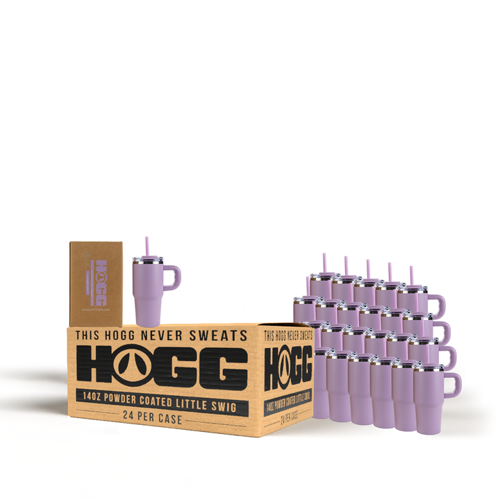 Daydream Club - 14oz Powder Coated Little Swig Tumbler Case (24 Units) — Lavender Drift