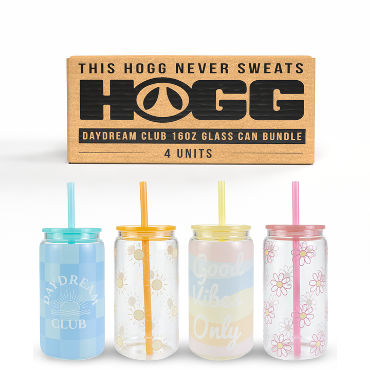 Daydream Club - 16oz Glass Can Bundle (4 Units) | Wholesale Bundle