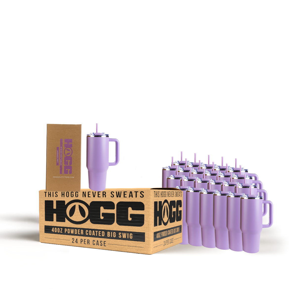 DAYDREAM CLUB - 40oz POWDER COATED BIG SWIG TUMBLER CASE (24 UNITS)