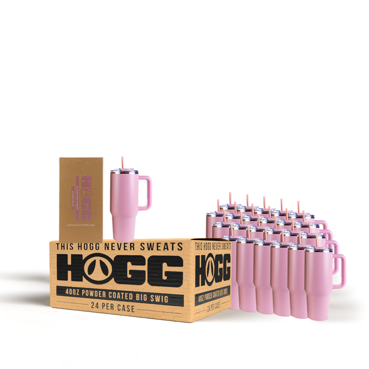 Daydream Club - 40oz Powder Coated Big Swig Tumbler Case (24 Units) | Morning Blush