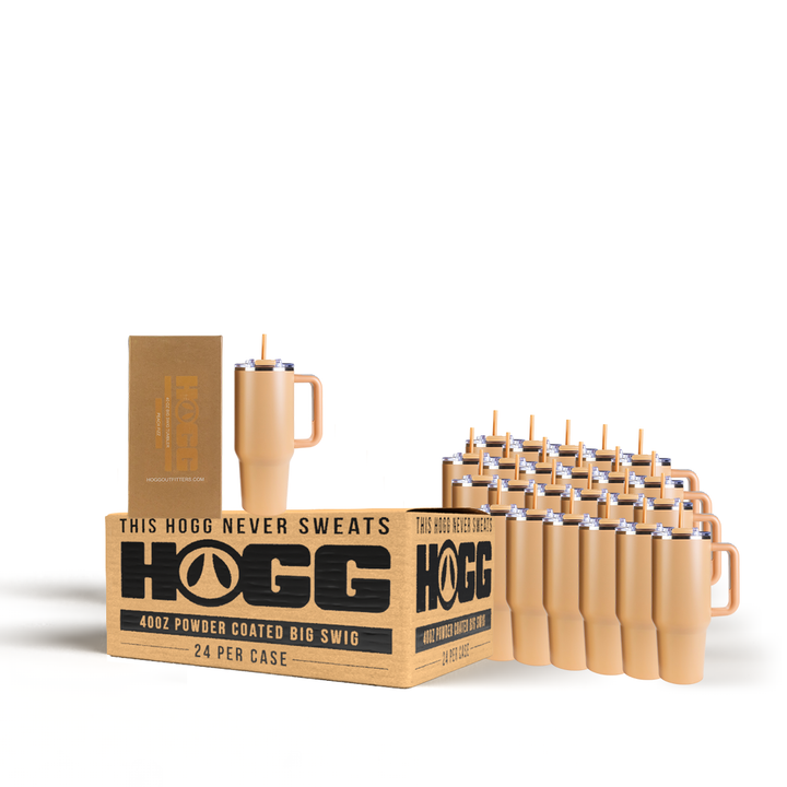 Daydream Club - 40oz Powder Coated Big Swig Tumbler Case (24 Units) | Peach