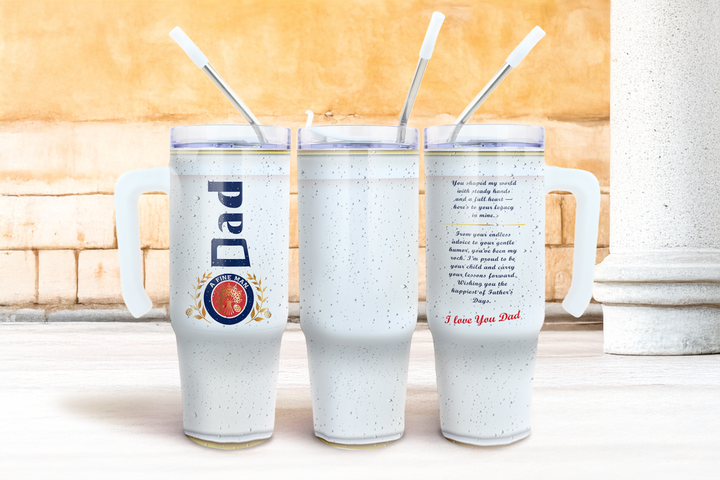 Digital Sublimation Designs - Father's Day 2025 Tumbler Wraps — 30oz Grippy — #1 Pops