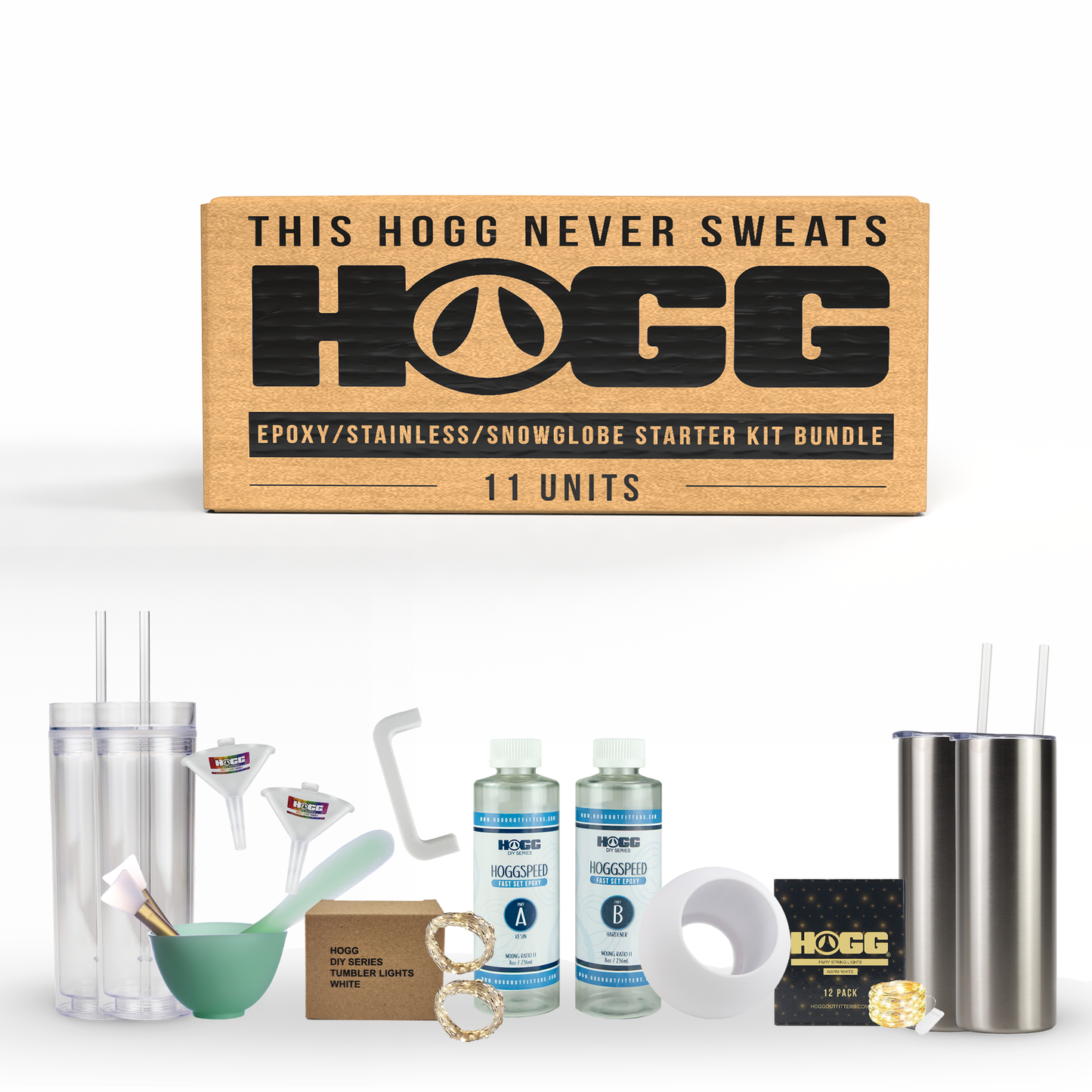 Epoxy/Stainless/Snowglobe Starter Kit Bundle