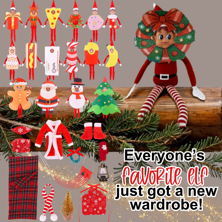 Fashion & Accessories for Your Festive Elf Friend - sublimation blank for custom orders and sublimation businesses