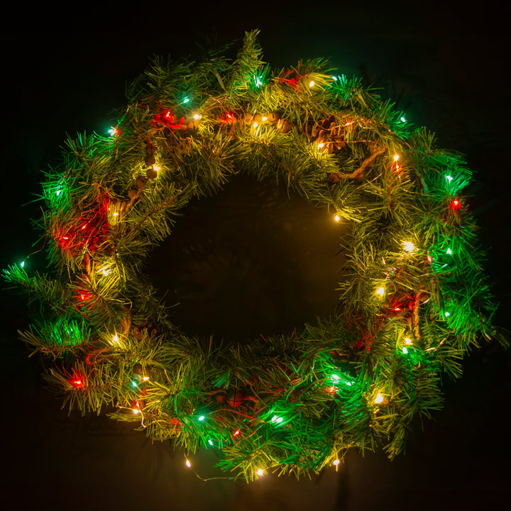 7ft Diy Fairy String Lights - 12 Pack - flat lay | custom drinkware accessory
