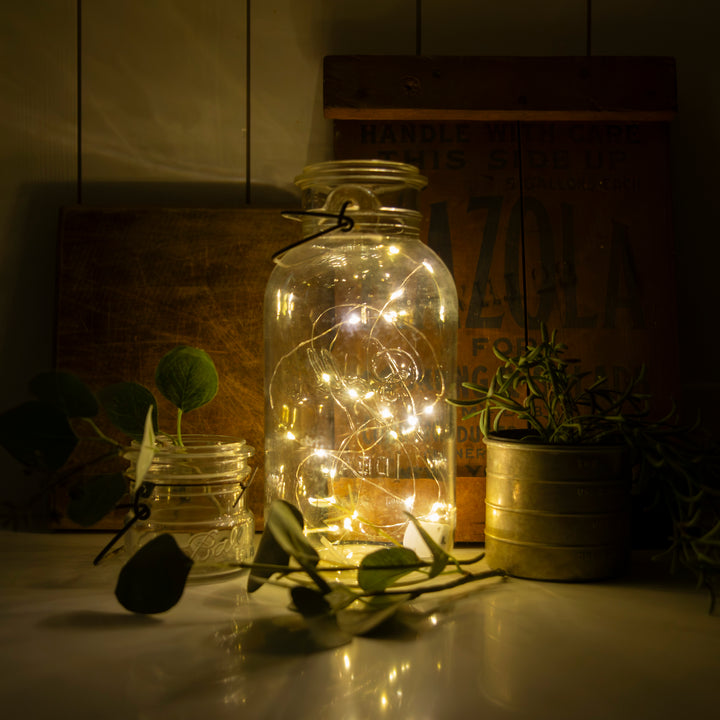 7ft Diy Fairy String Lights - 12 Pack - open view | custom drinkware accessory