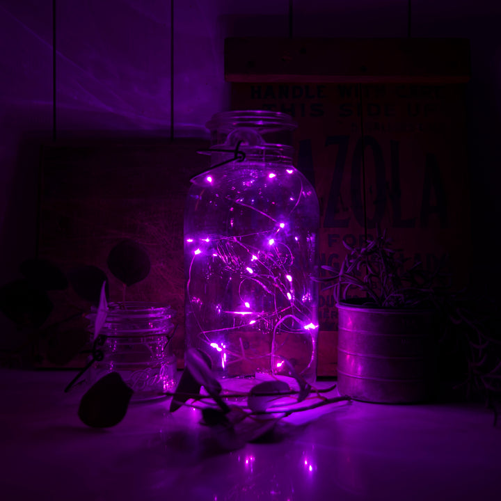 7ft Diy Fairy String Lights - 12 Pack - color option | custom drinkware accessory