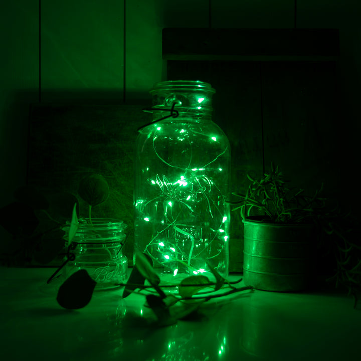 7ft Diy Fairy String Lights - 12 Pack - bottom view | custom drinkware accessory