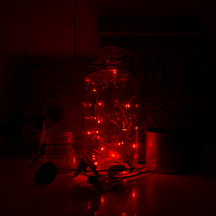 7ft Diy Fairy String Lights - 12 Pack - alternate angle | custom drinkware accessory