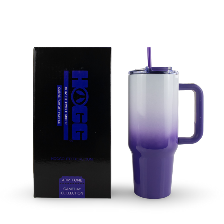 40oz Sublimatable Big Swig Tumbler Case (24 Units) - Game Day Collection