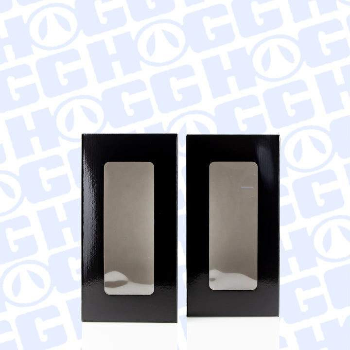 Large Gift Box w/ Window - 2 Pack - front view | custom tumbler gift box