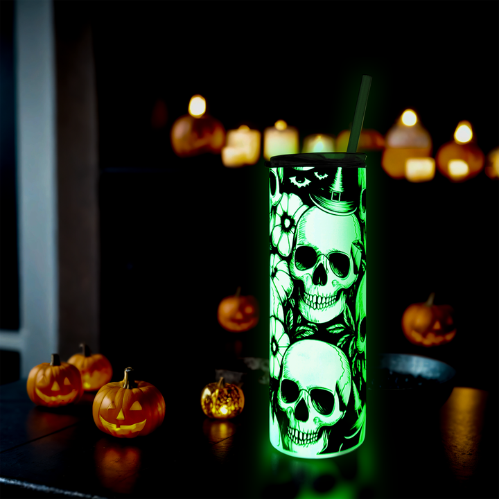 20oz Sublimation Blank Glow Skinny Tumbler Case (24 Units)