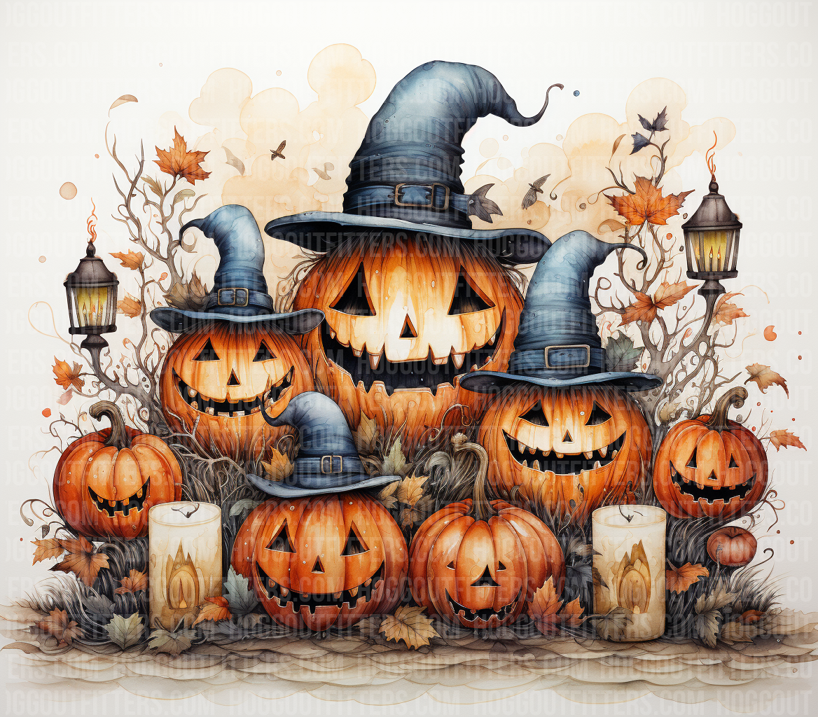 DIGITAL SUBLIMATION DESIGNS - HALLOWEEN 2