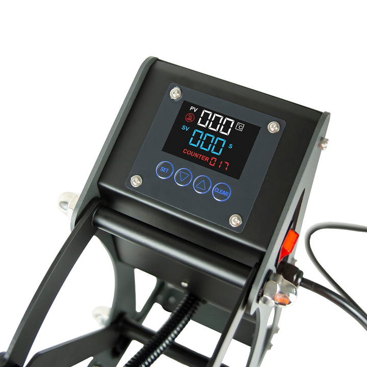 Clamshell Heat Press - Fast Heat-Up, Digital Temp Control for Sublimation or Vinyl Transfer