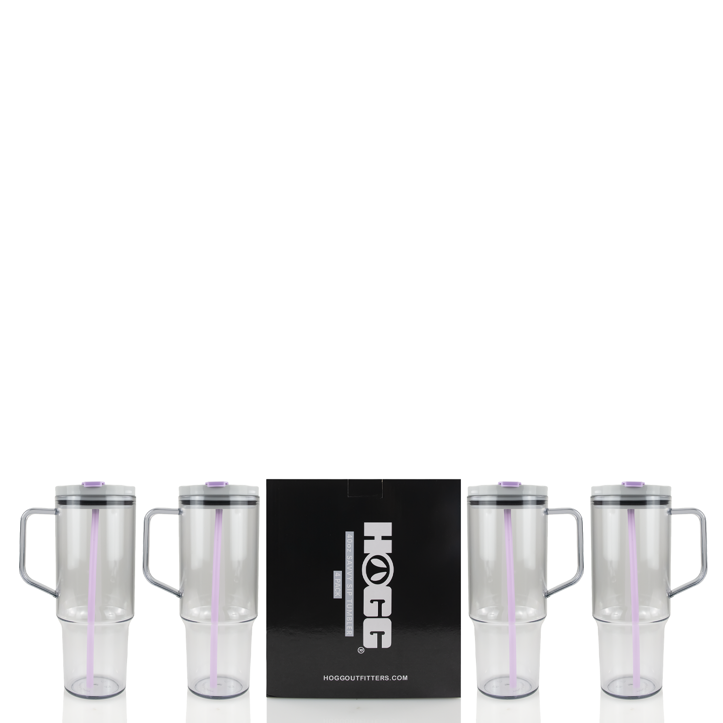 40oz SAVVY SIP TUMBLER (4 PACK)