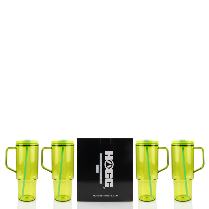 40oz Savvy Sip Tumbler Case (12 Units) — Lime Green