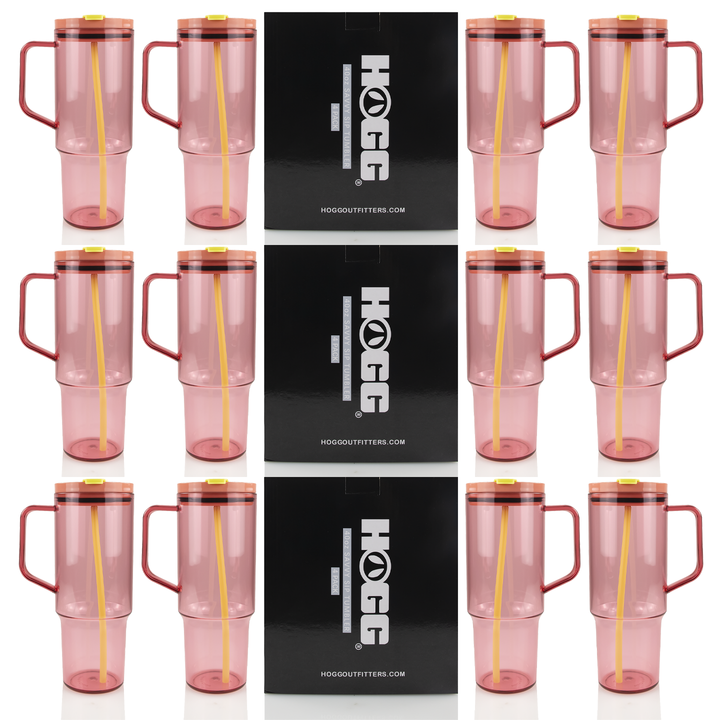 40oz Savvy Sip Tumbler Case (12 Units) — Rosy