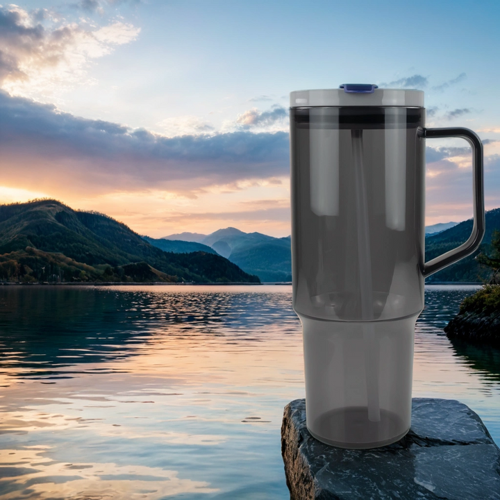 40oz Savvy Sip Tumbler Case (12 Units) — Lime Green