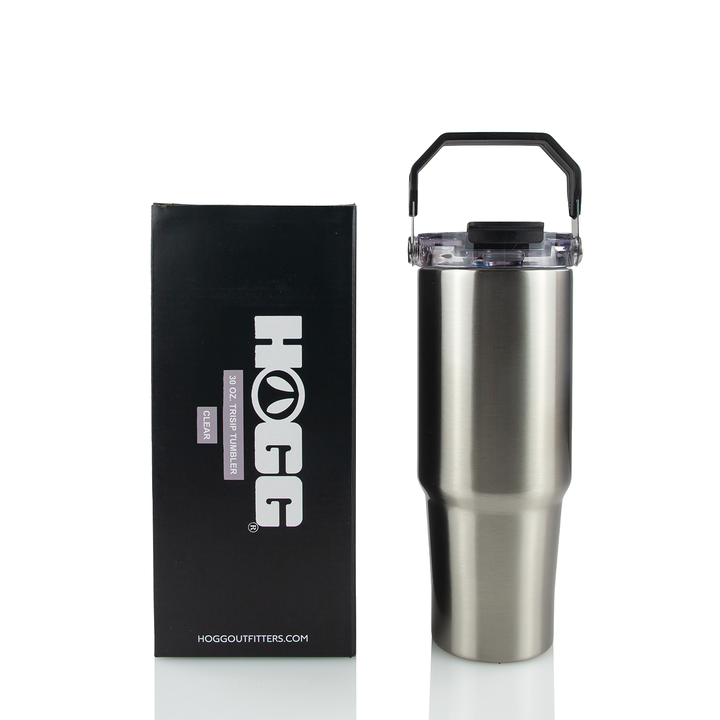 30oz Sublimatable Clear Tri-Sip Tumbler
