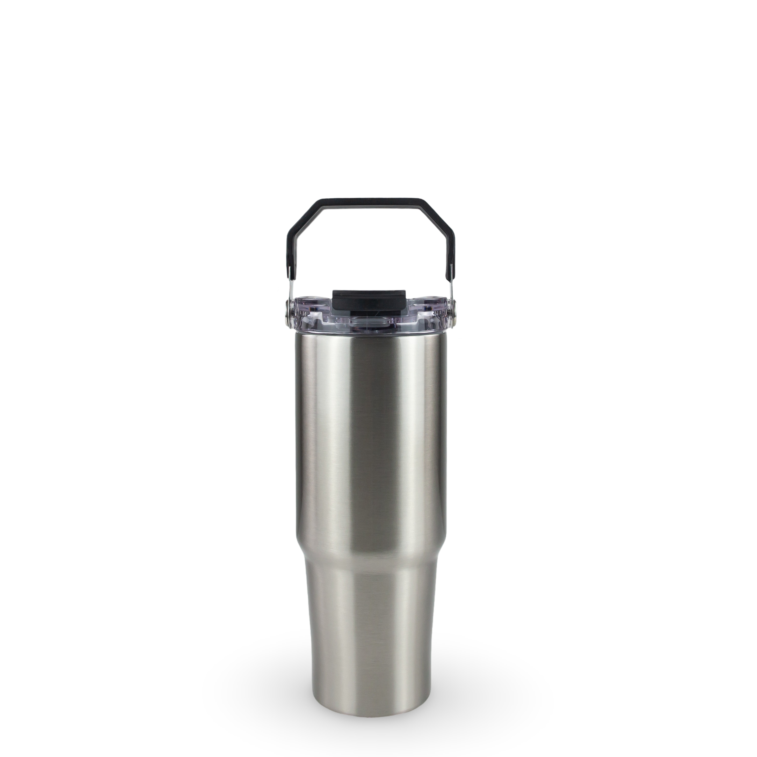 30oz SUBLIMATABLE CLEAR TRI-SIP TUMBLER