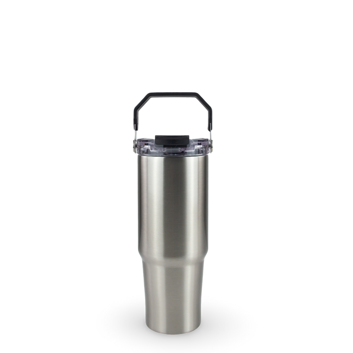 30oz Sublimatable Clear Tri-Sip Tumbler