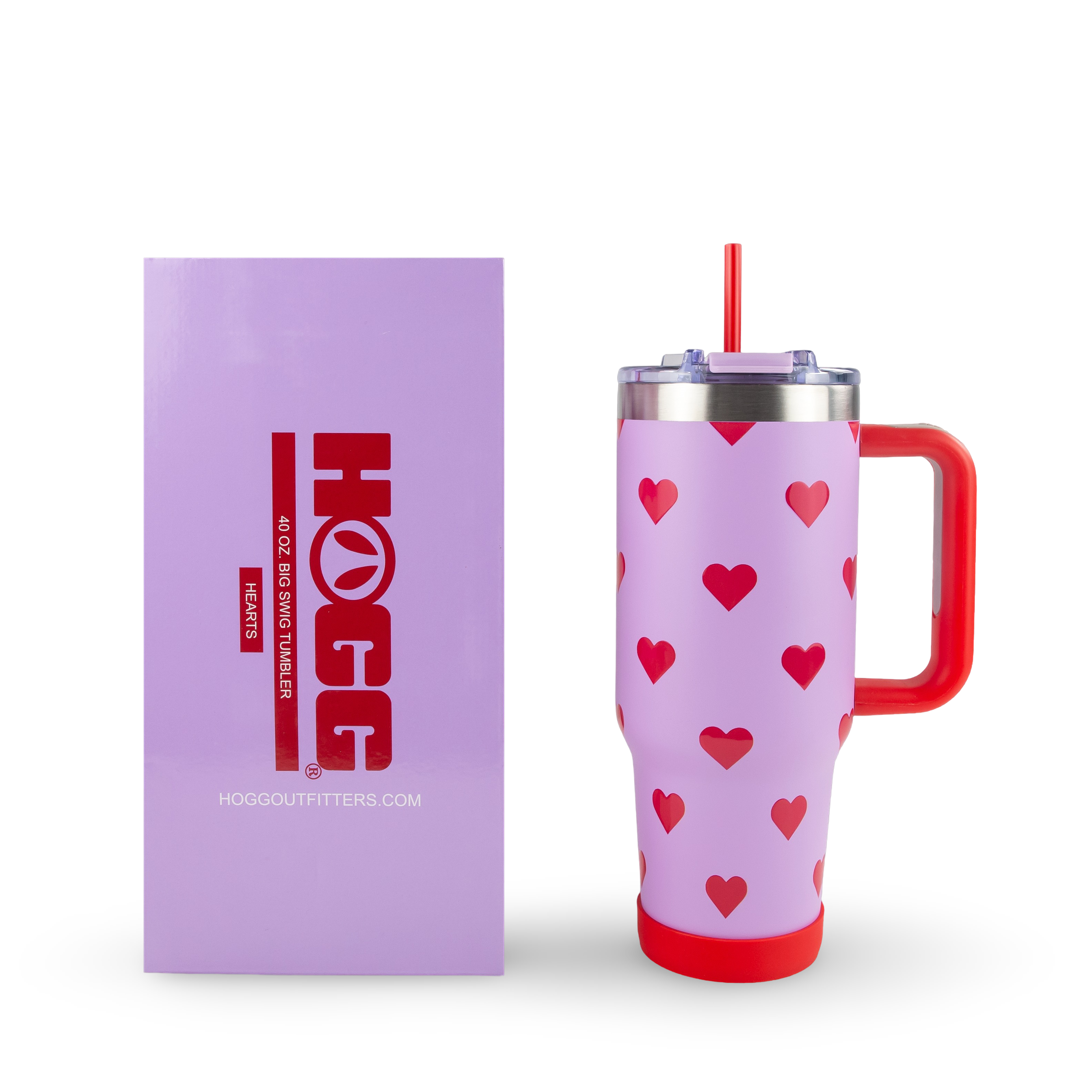 ❤️Sign up for in stock alert❤️40oz POWDER COATED BIG SWIG TUMBLER - VALENTINE'S COLLECTION