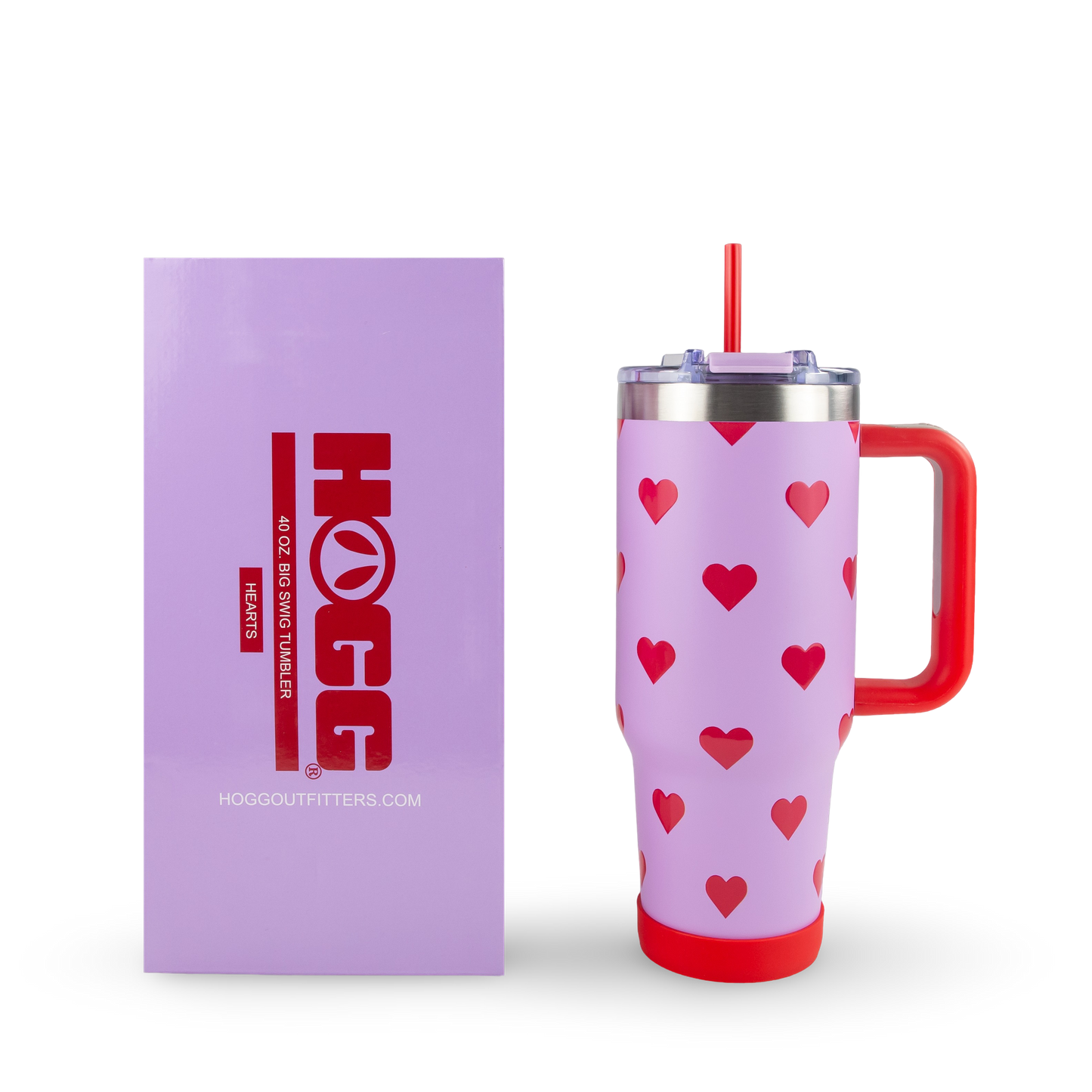 ❤️Sign up for in stock alert❤️40oz POWDER COATED BIG SWIG TUMBLER - VALENTINE'S COLLECTION