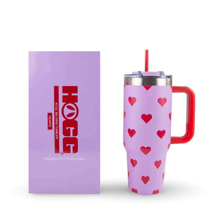 40oz Powder Coated Big Swig Tumbler Case (24 Units)