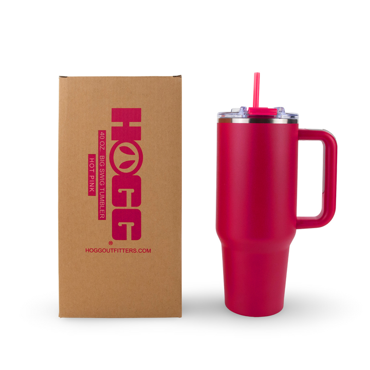 40oz Powder Coated Big Swig Tumbler Case (24 Units)