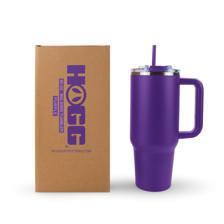 40oz Powder Coated Big Swig Tumbler Case (24 Units)