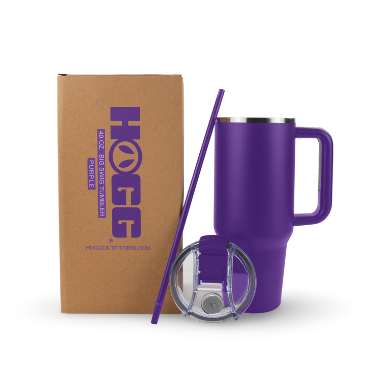 40oz Powder Coated Big Swig Tumbler Case (24 Units)