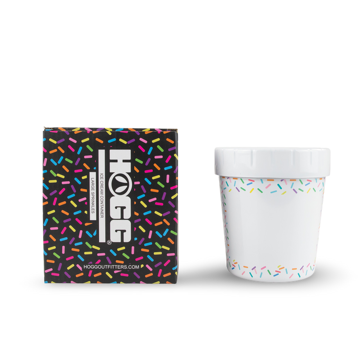 Sublimatable Ice Cream Container Case (24 Units) — Large Sprinkles (24 UNITS)
