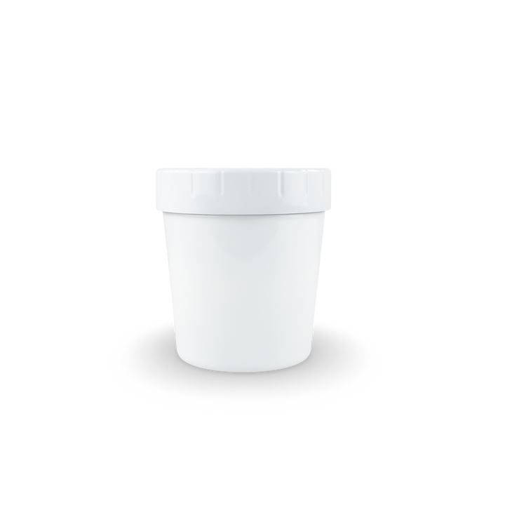 Sublimatable Ice Cream Container Case (24 Units) — Value Pack (24 units, 8 of Each Style)