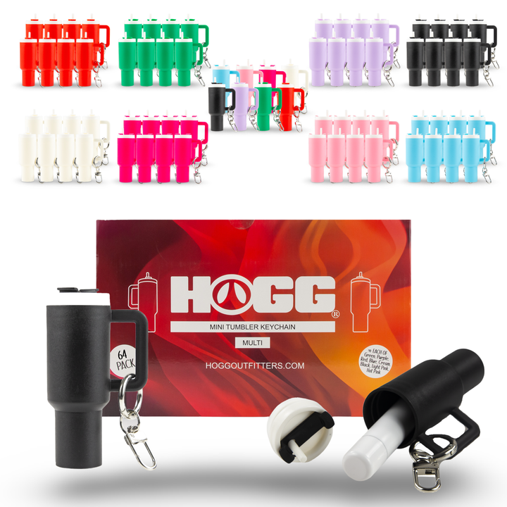 Mini Tumbler Chapstick Holder + Keychain - sublimatable accessory blank for custom gifts and sublimation businesses